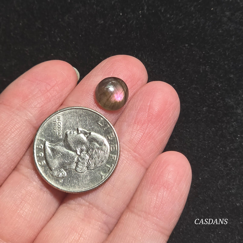Labradorite 9mm Round Cabochon