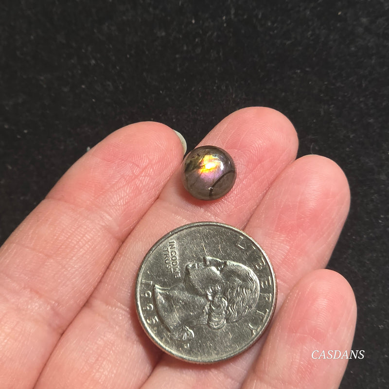 Labradorite 9mm Round Cabochon