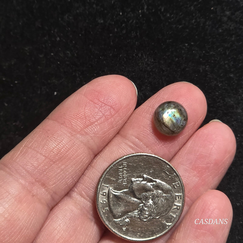 Labradorite 9mm Round Cabochon