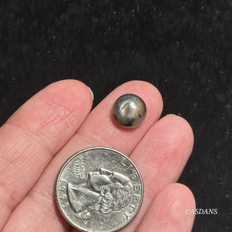 Labradorite 9mm Round Cabochon