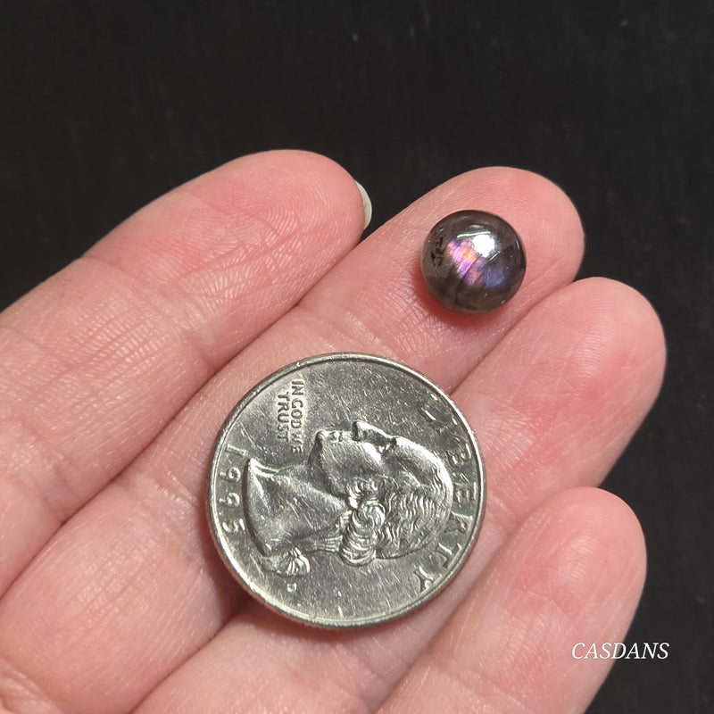 Labradorite 9mm Round Cabochon