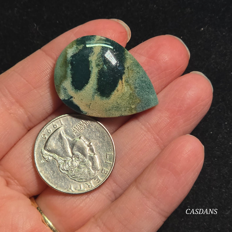 Green Jasper Cabochon