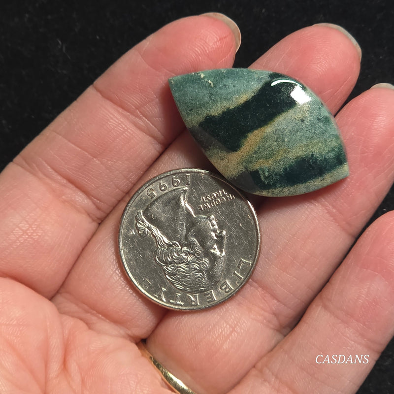 Green Jasper Cabochon