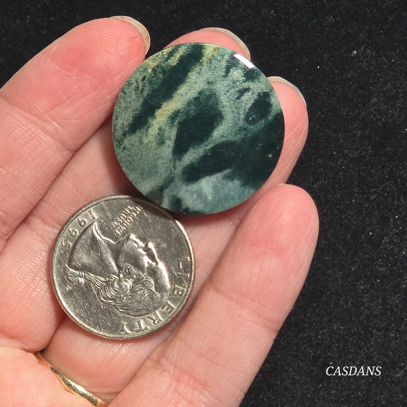 Green Jasper Cabochon