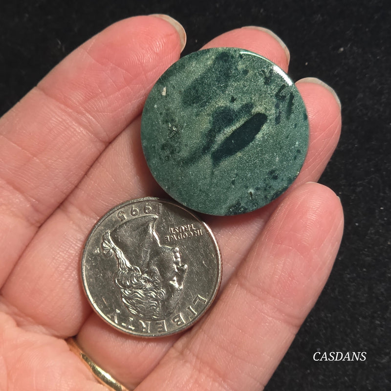 Green Jasper Cabochon