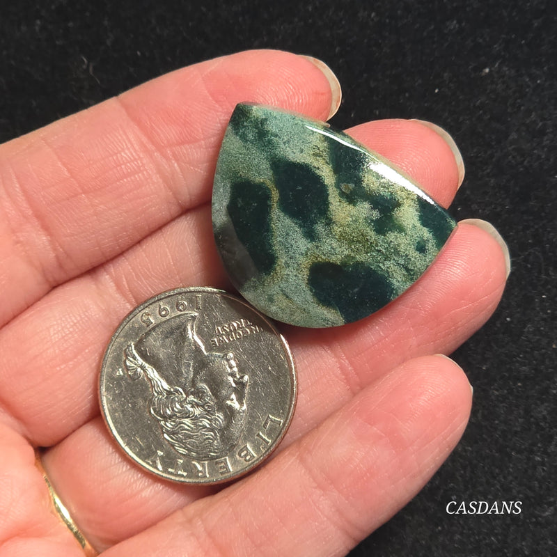 Green Jasper Cabochon