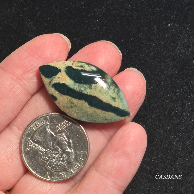 Green Jasper Cabochon