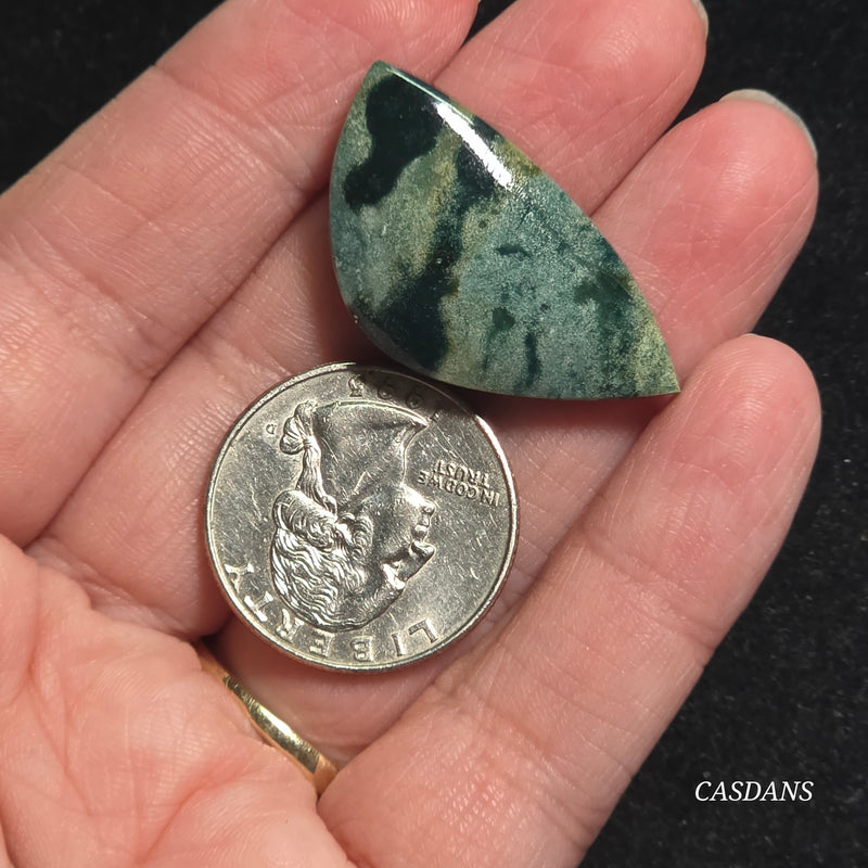 Green Jasper Cabochon