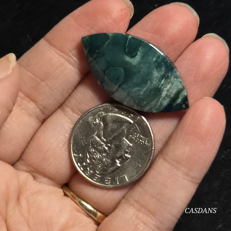 Green Jasper Cabochon