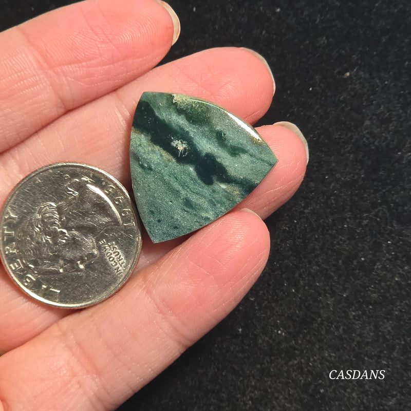 Green Jasper Cabochon