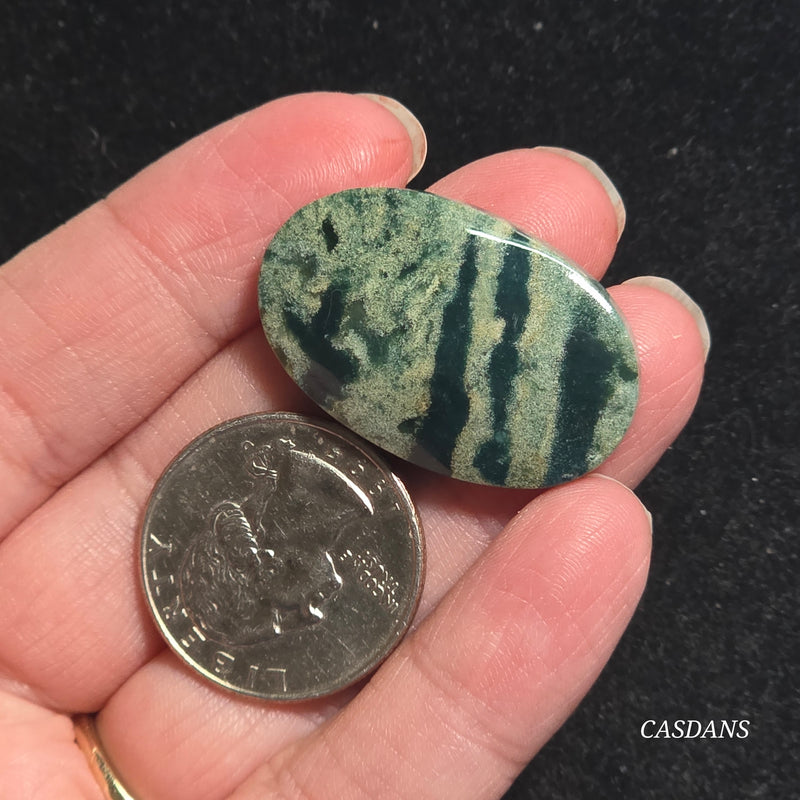 Green Jasper Cabochon