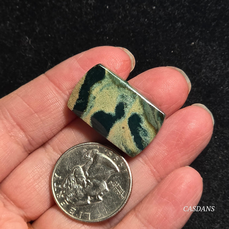 Green Jasper Cabochon