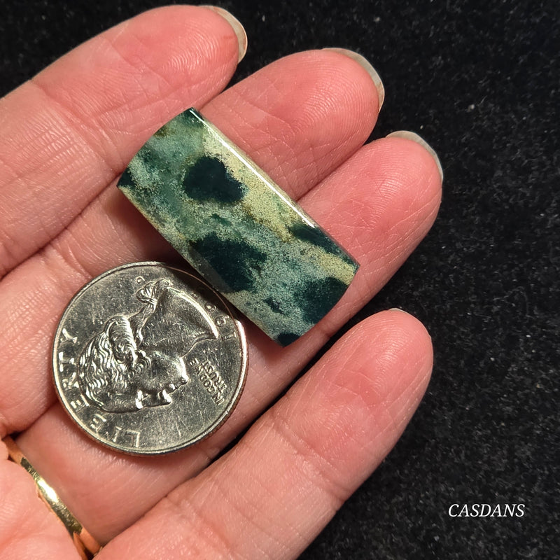 Green Jasper Cabochon