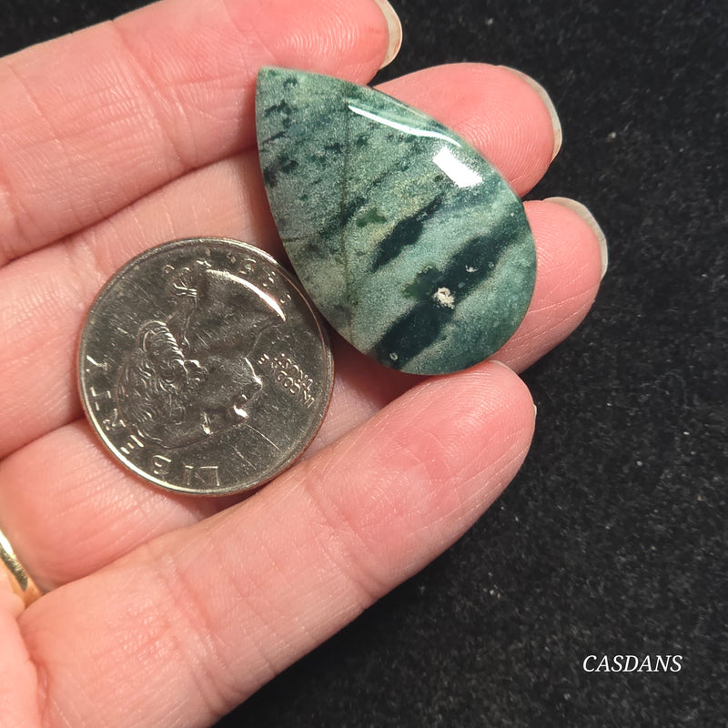 Green Jasper Cabochon