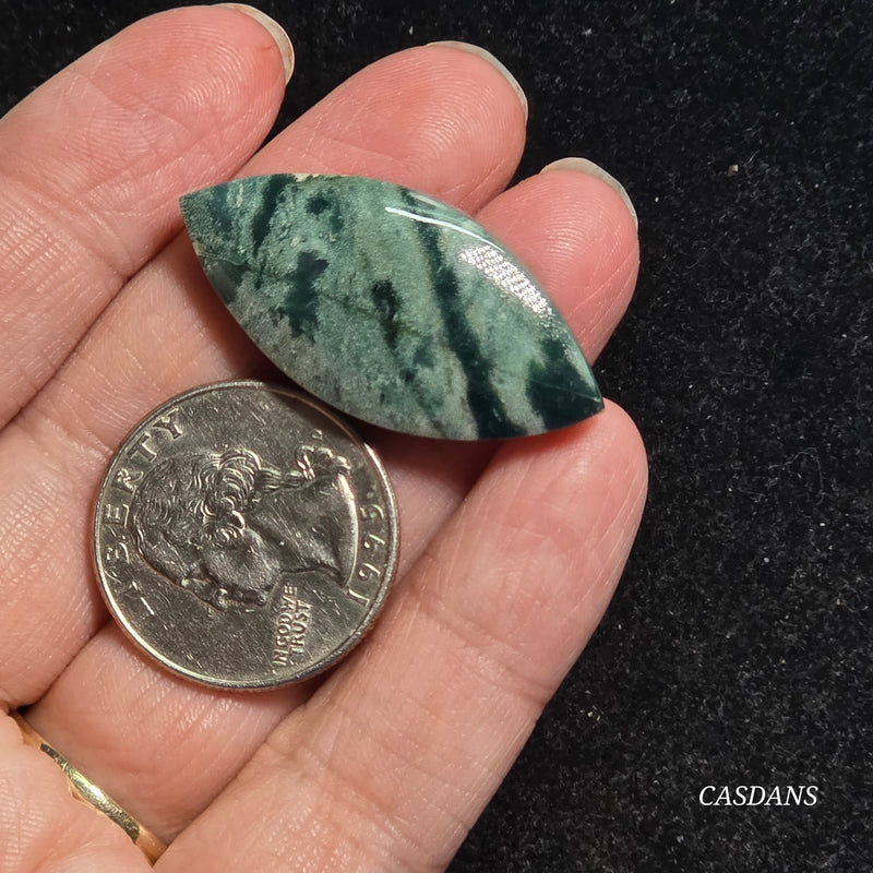 Green Jasper Cabochon