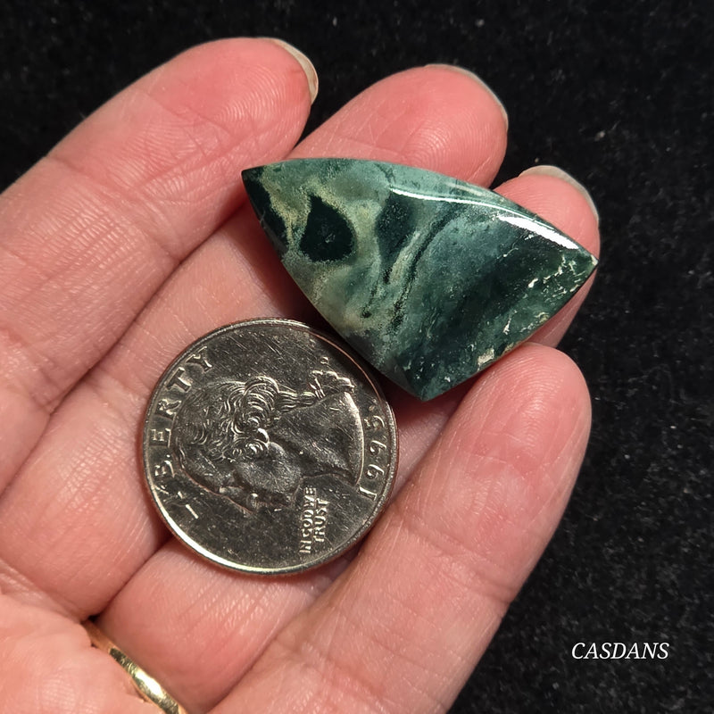 Green Jasper Cabochon