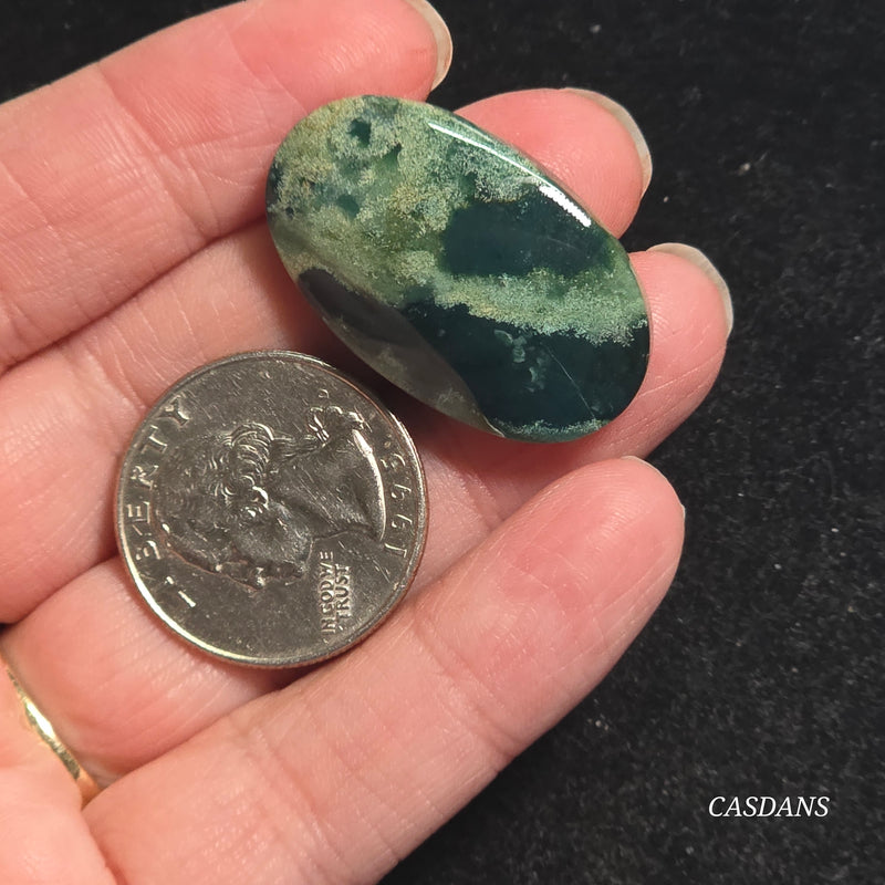 Green Jasper Cabochon