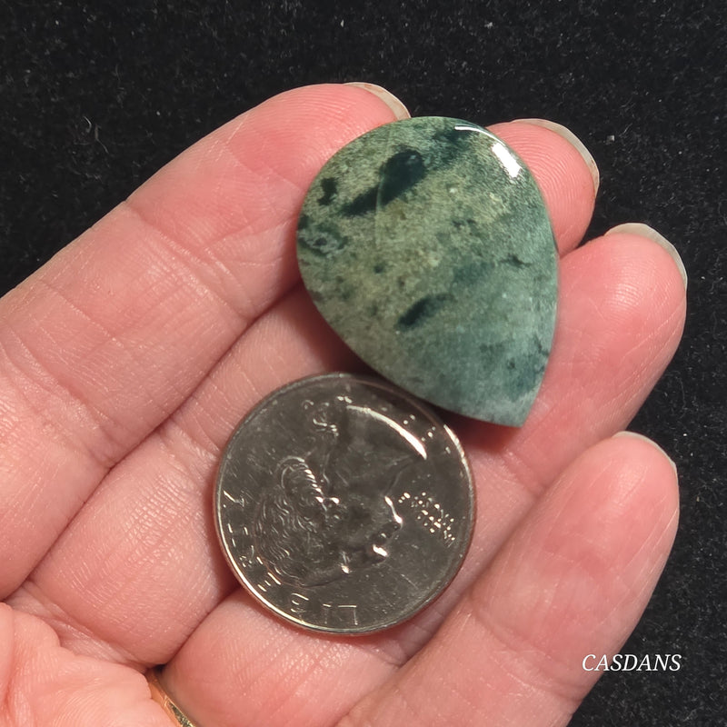 Green Jasper Cabochon