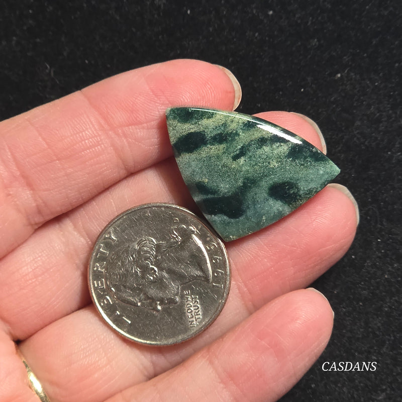 Green Jasper Cabochon