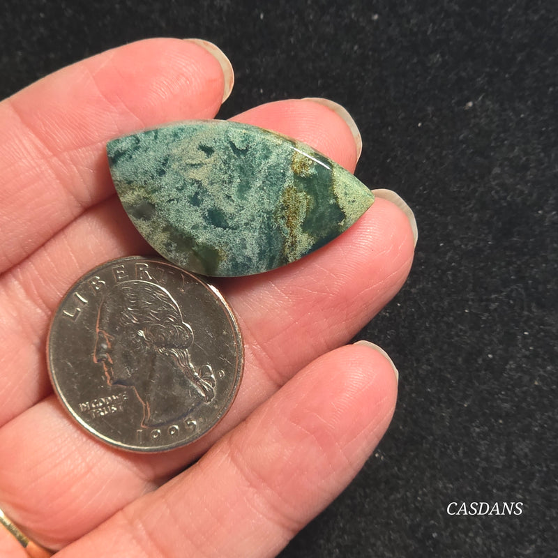 Green Jasper Cabochon