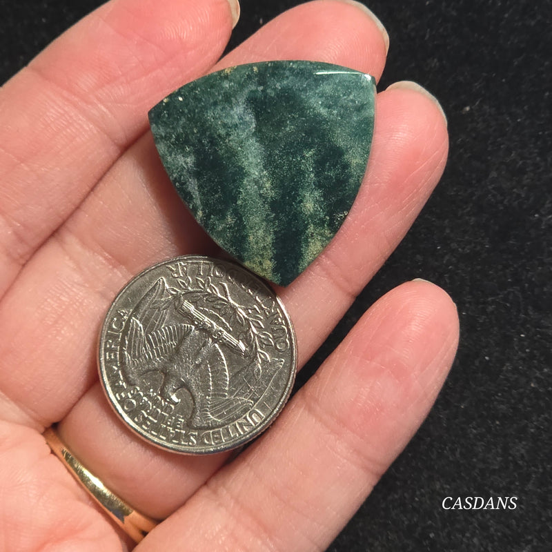 Green Jasper Cabochon