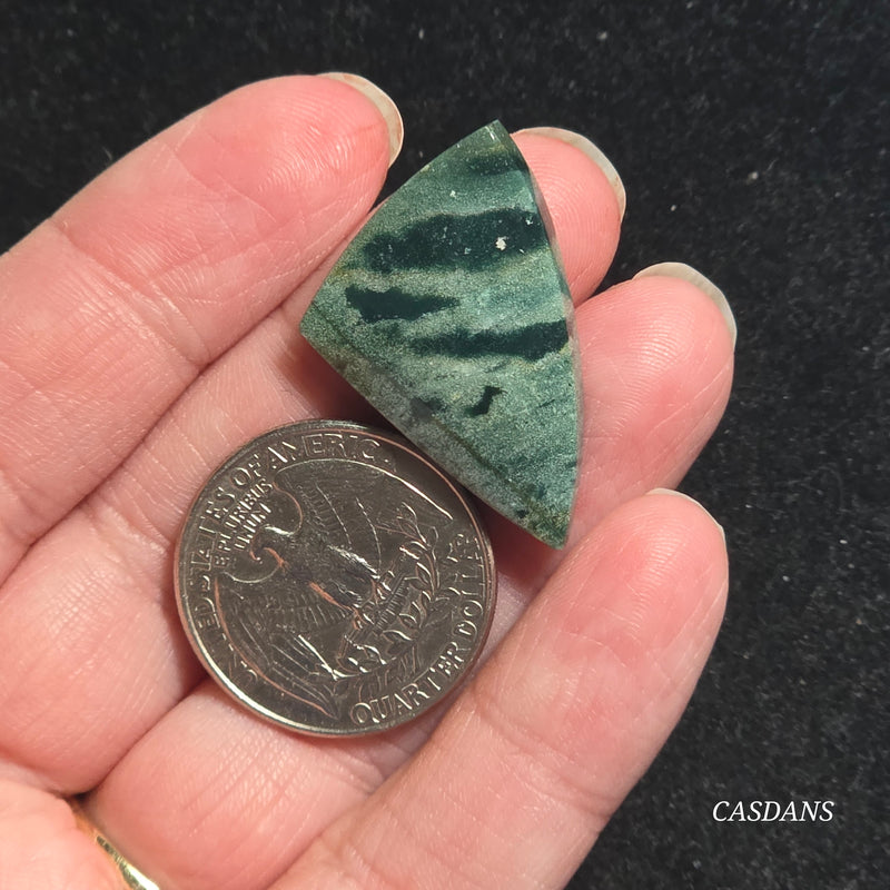 Green Jasper Cabochon