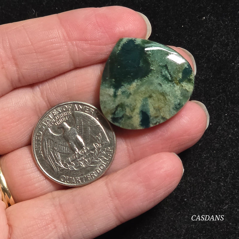Green Jasper Cabochon