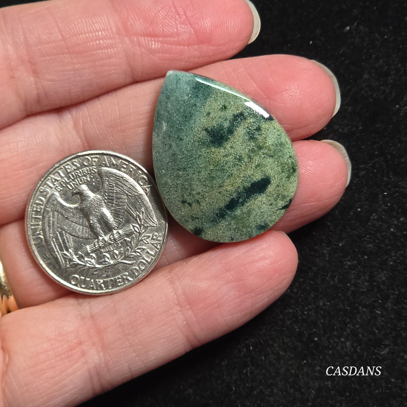 Green Jasper Cabochon