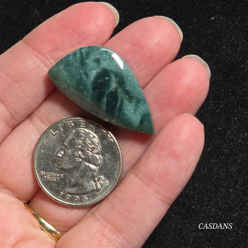 Green Jasper Cabochon