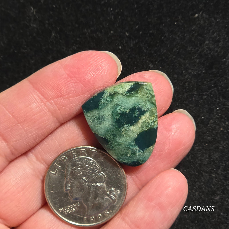 Green Jasper Cabochon