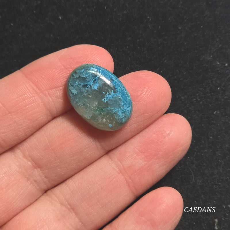 Shattuckite Cabochon *IMPERFECT*
