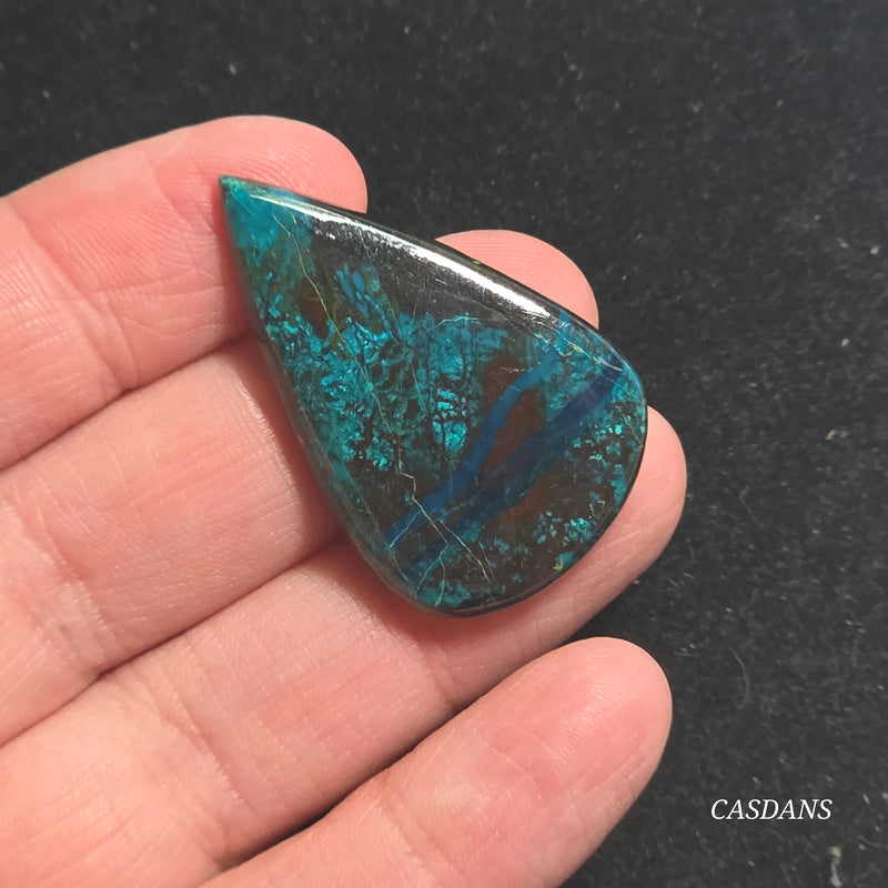 Shattuckite Cabochon *IMPERFECT*