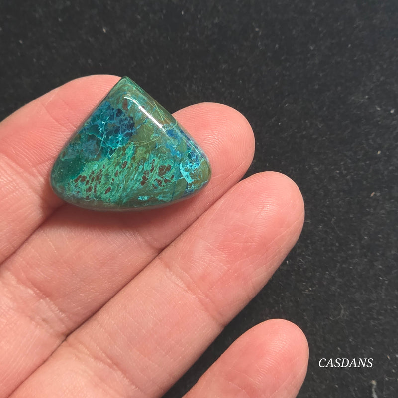 Shattuckite Cabochon *IMPERFECT*