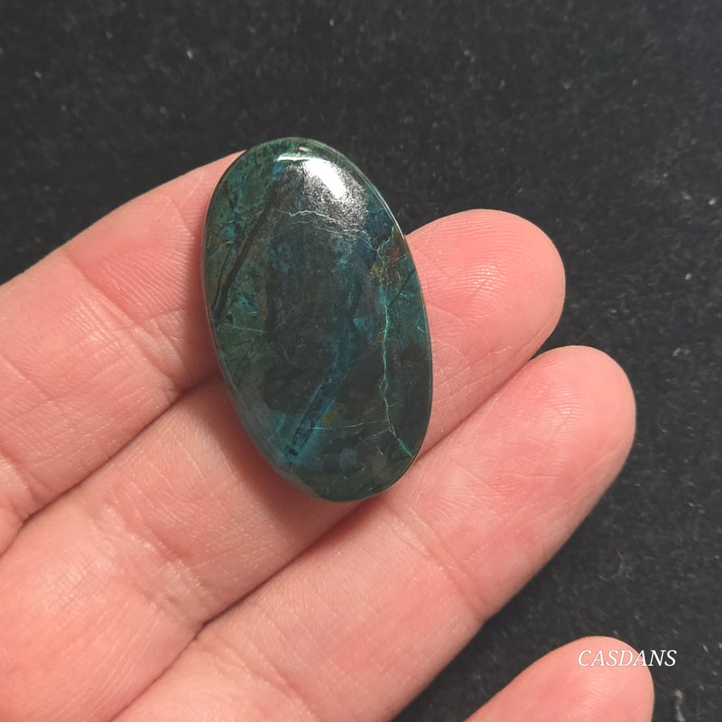 Shattuckite Cabochon *IMPERFECT*
