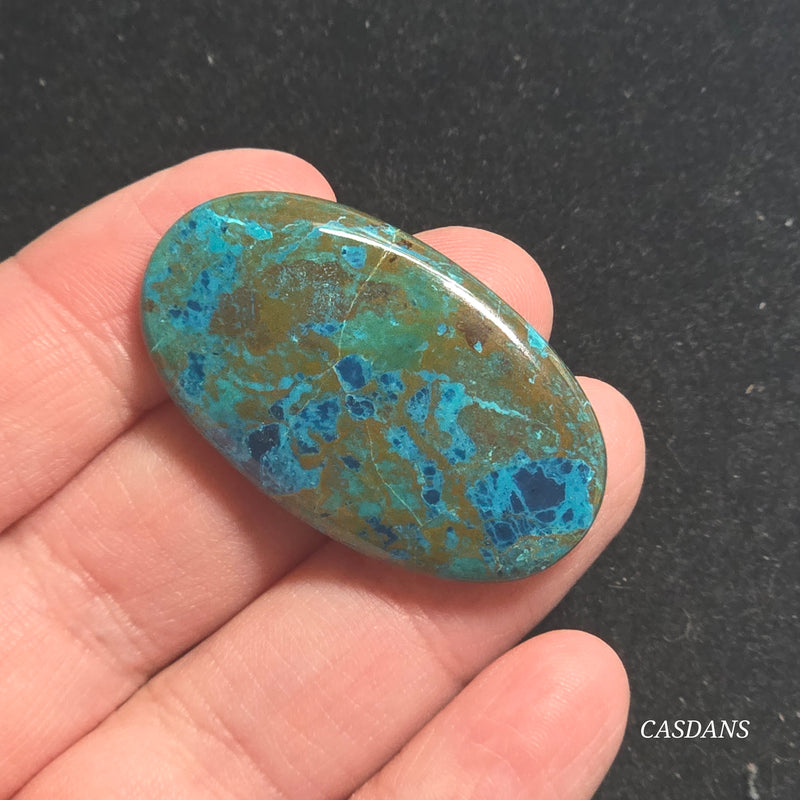 Shattuckite Cabochon *IMPERFECT*