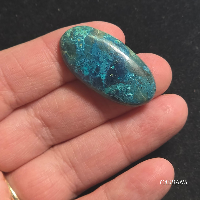 Shattuckite Cabochon *IMPERFECT*