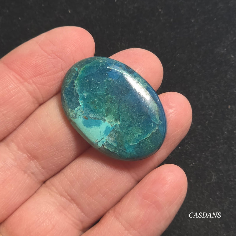 Shattuckite Cabochon *IMPERFECT*