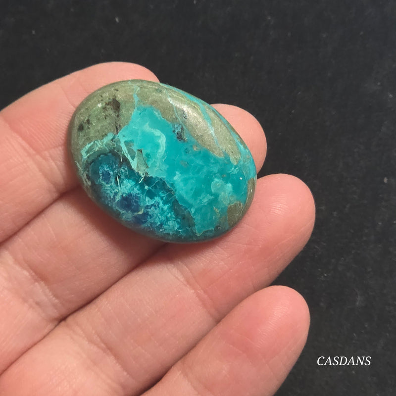 Shattuckite Cabochon *IMPERFECT*