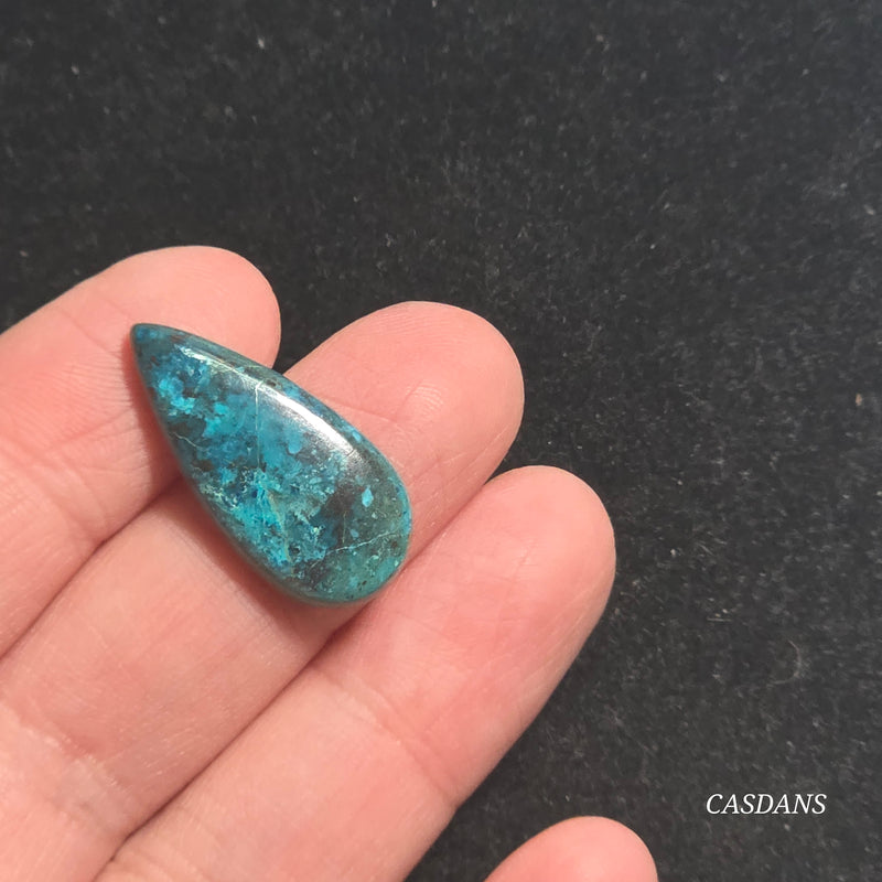 Shattuckite Cabochon *IMPERFECT*