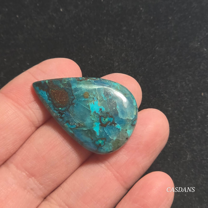 Shattuckite Cabochon *IMPERFECT*