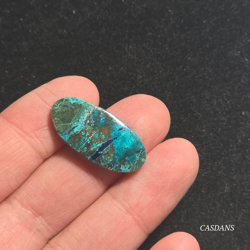 Shattuckite Cabochon *IMPERFECT*