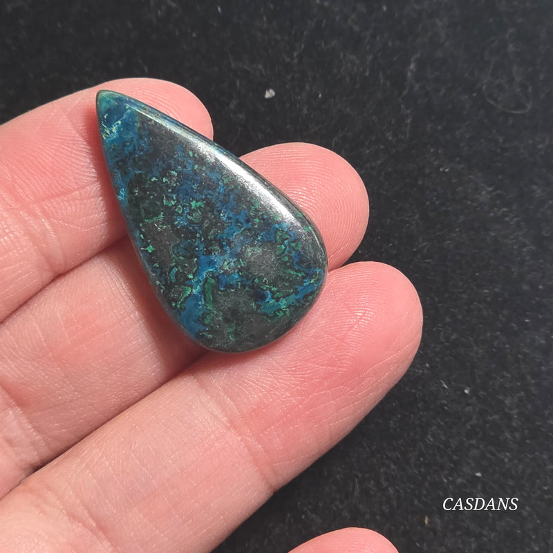 Shattuckite Cabochon *IMPERFECT*