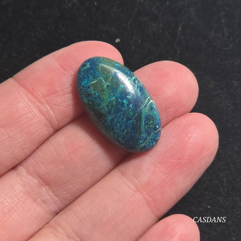 Shattuckite Cabochon *IMPERFECT*