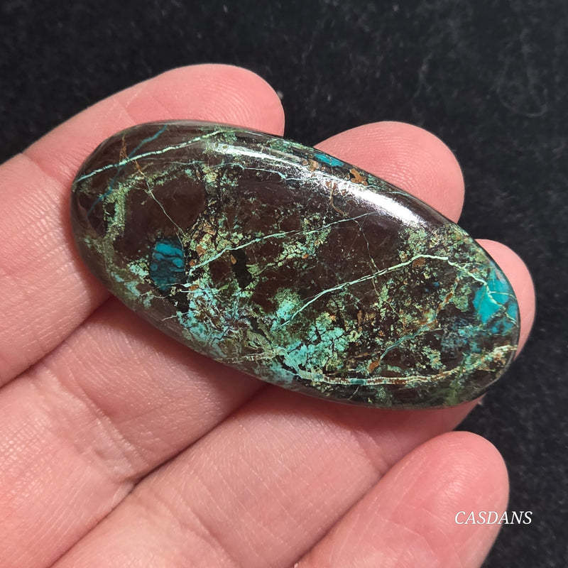 Shattuckite Cabochon *IMPERFECT*