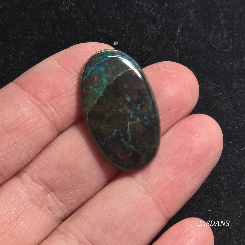 Shattuckite Cabochon *IMPERFECT*