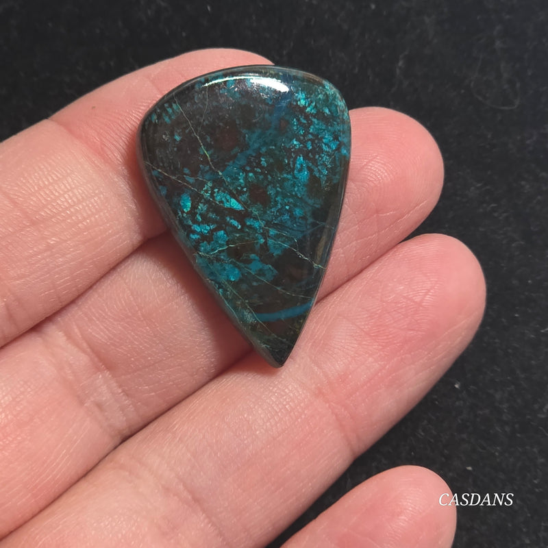 Shattuckite Cabochon *IMPERFECT*