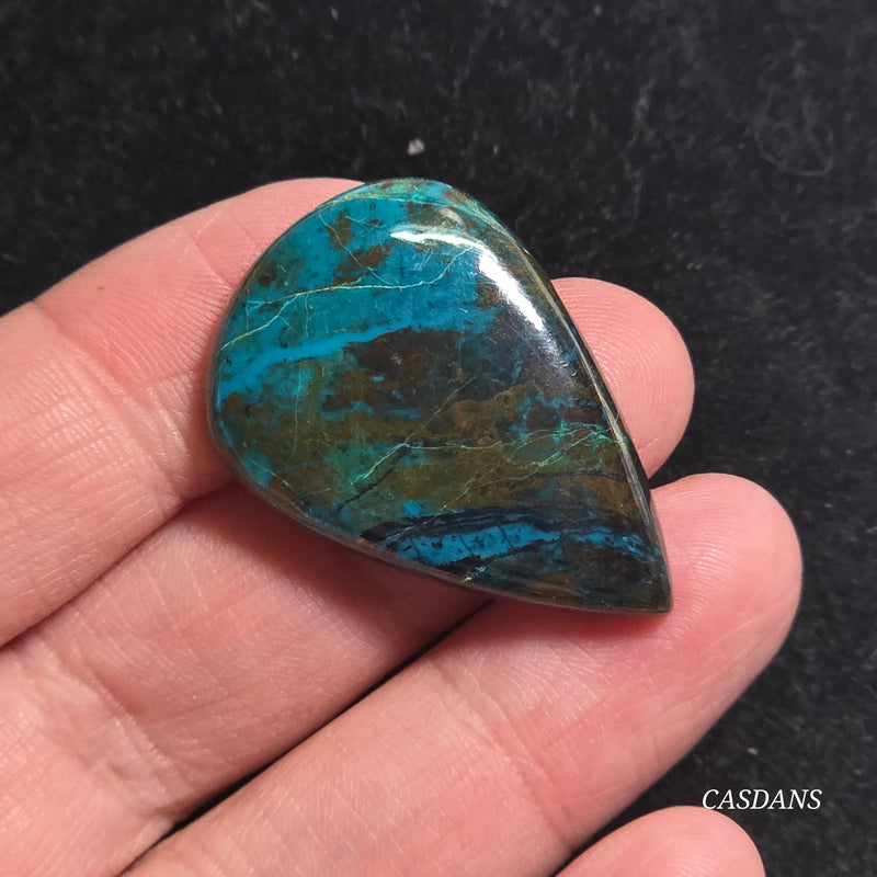 Shattuckite Cabochon *IMPERFECT*