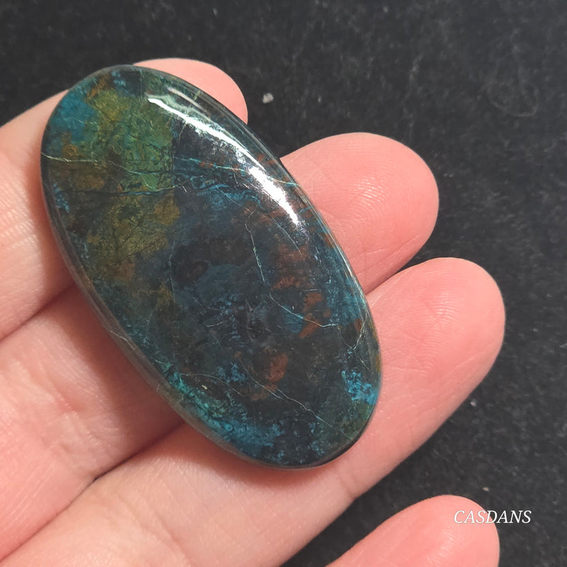 Shattuckite Cabochon *IMPERFECT*
