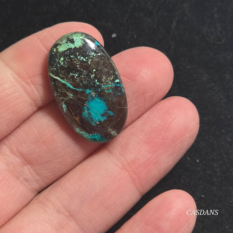 Shattuckite Cabochon *IMPERFECT*