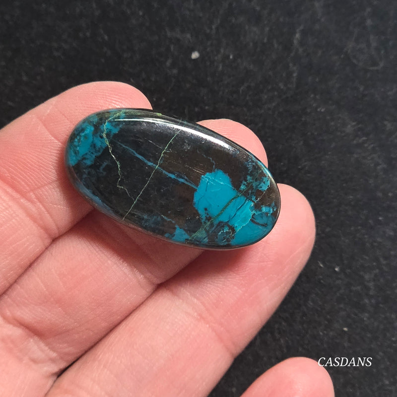 Shattuckite Cabochon *IMPERFECT*